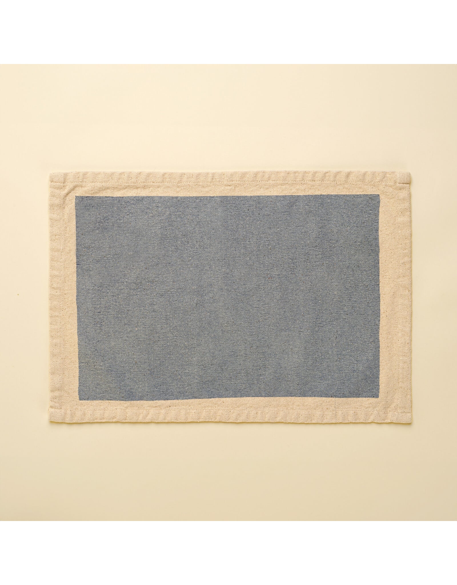 Canvas Placemats S/4, Light Blue