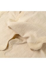 Velvet Scallop Runner - 108"L, Ivory