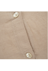 Lina Linen Queen Duvet Set Peony