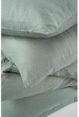 Reverie Linen Duvet Set, Mist