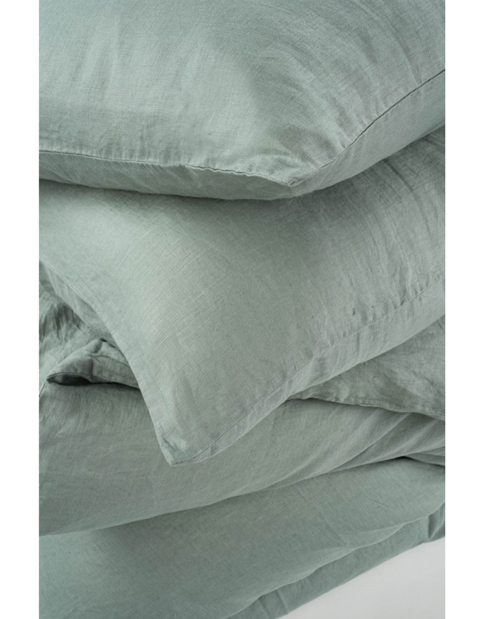 Reverie Linen Duvet Set, Mist