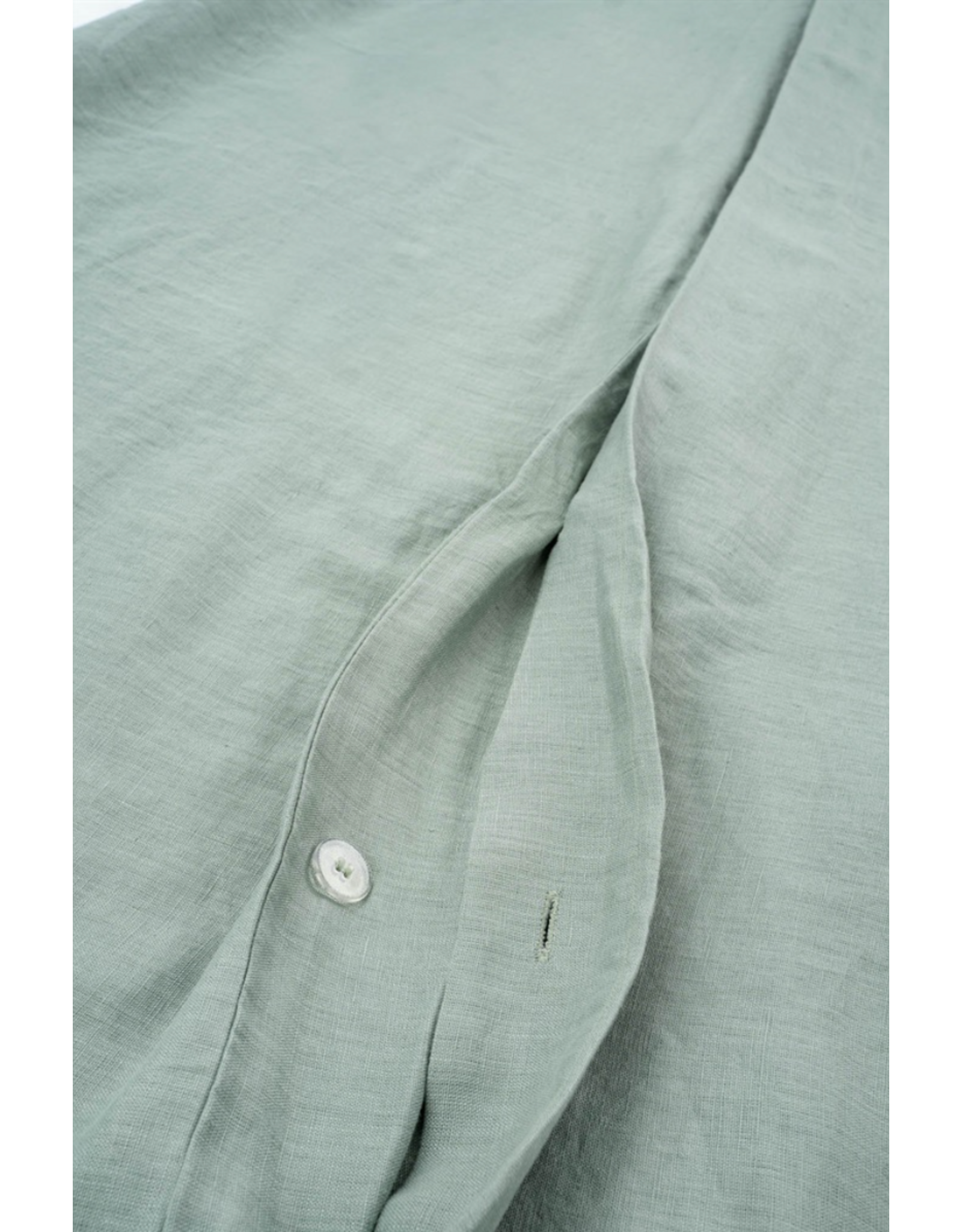 Reverie Linen Duvet Set, Mist