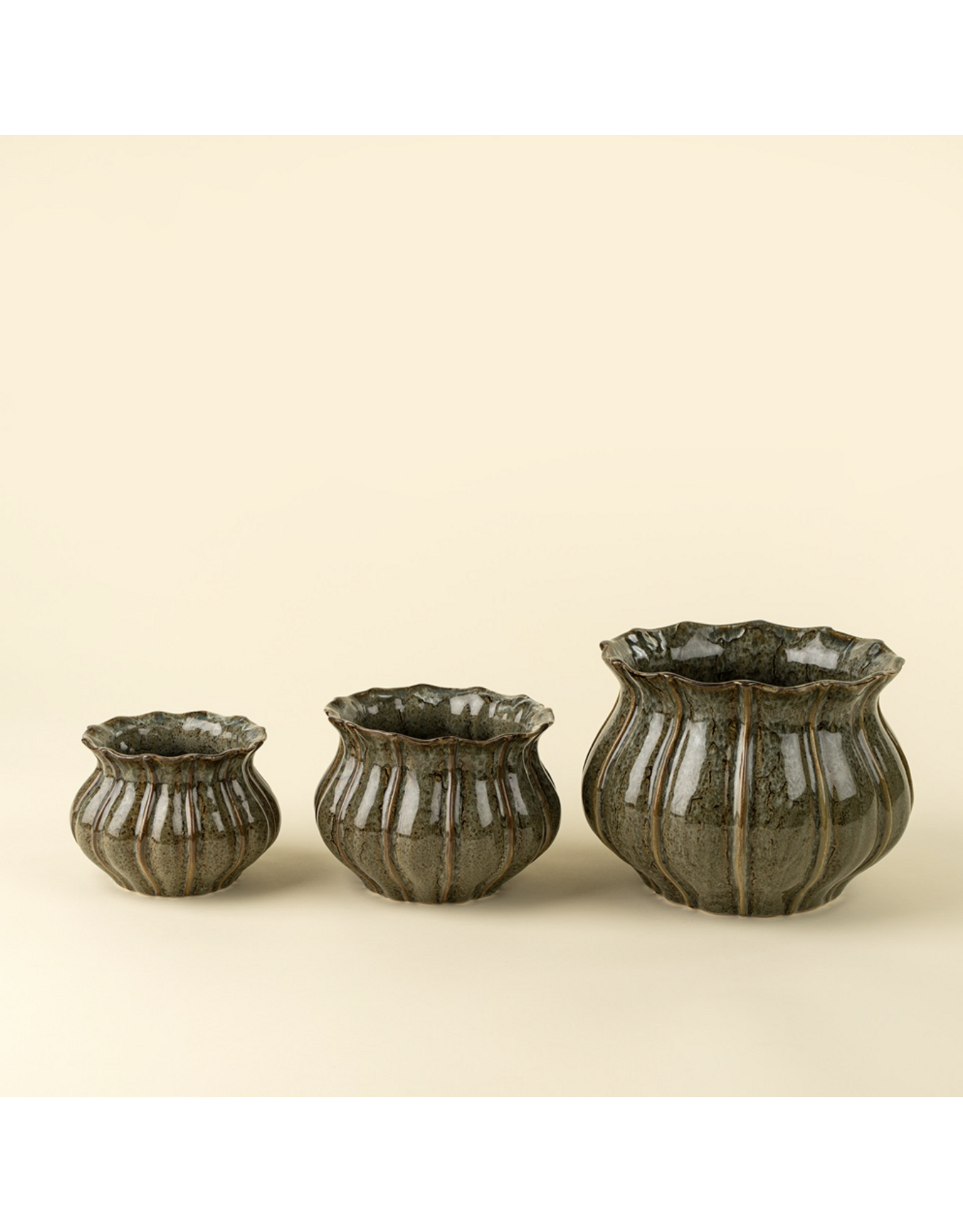 Florentine Stoneware Vase L