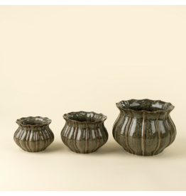 Florentine Stoneware Vase L