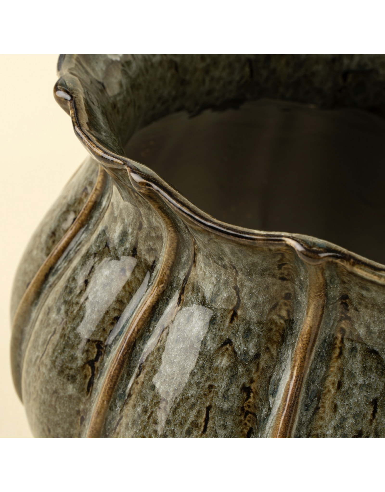 Florentine Stoneware Vase L