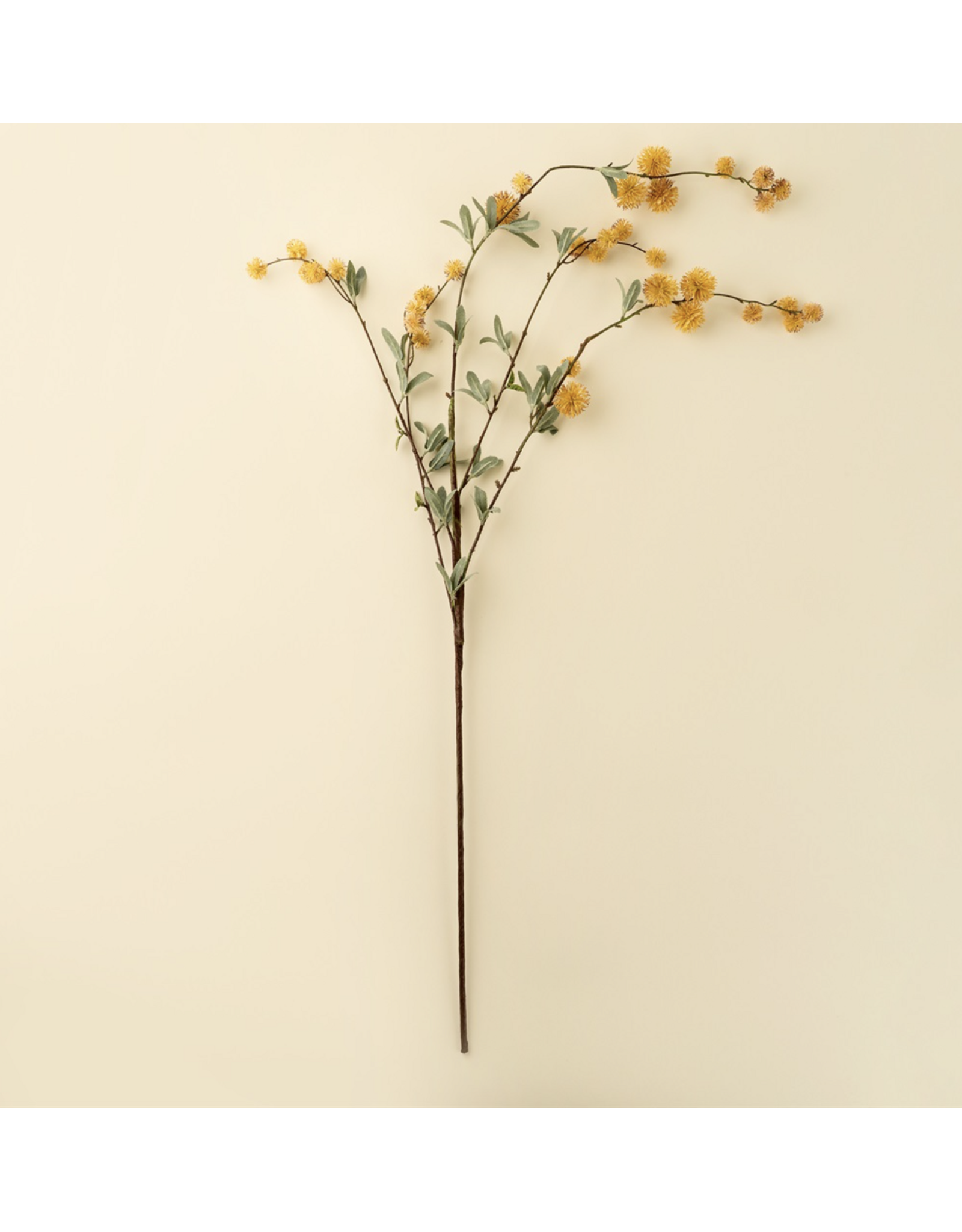 Golden Globe Flower Spray