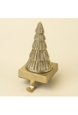 Holiday Tree Stocking Holder, Gold
