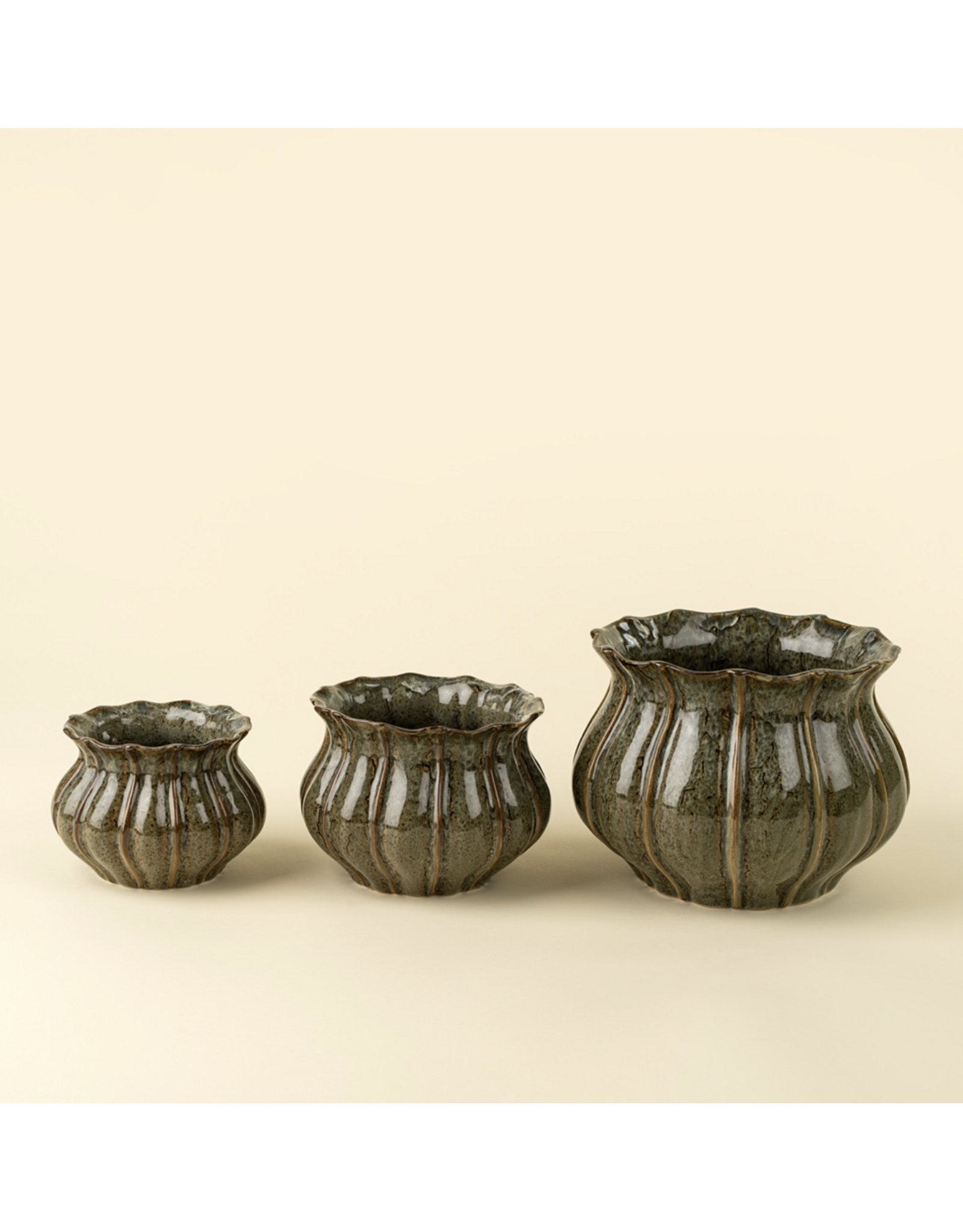 Florentine Stoneware Vase S
