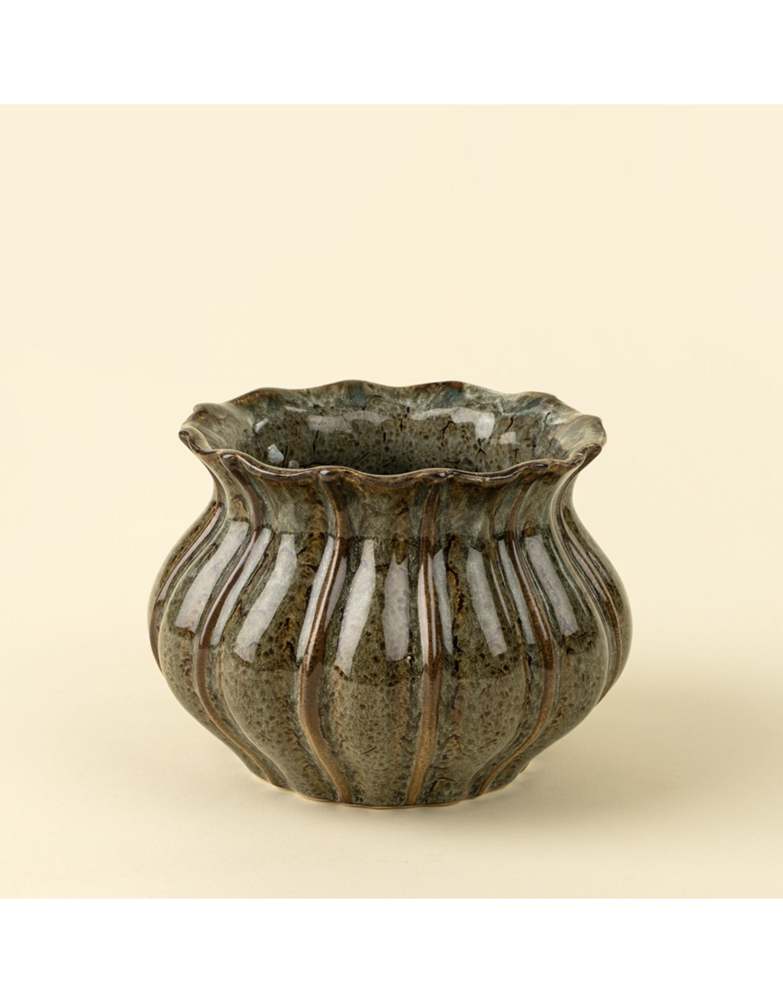 Florentine Stoneware Vase S
