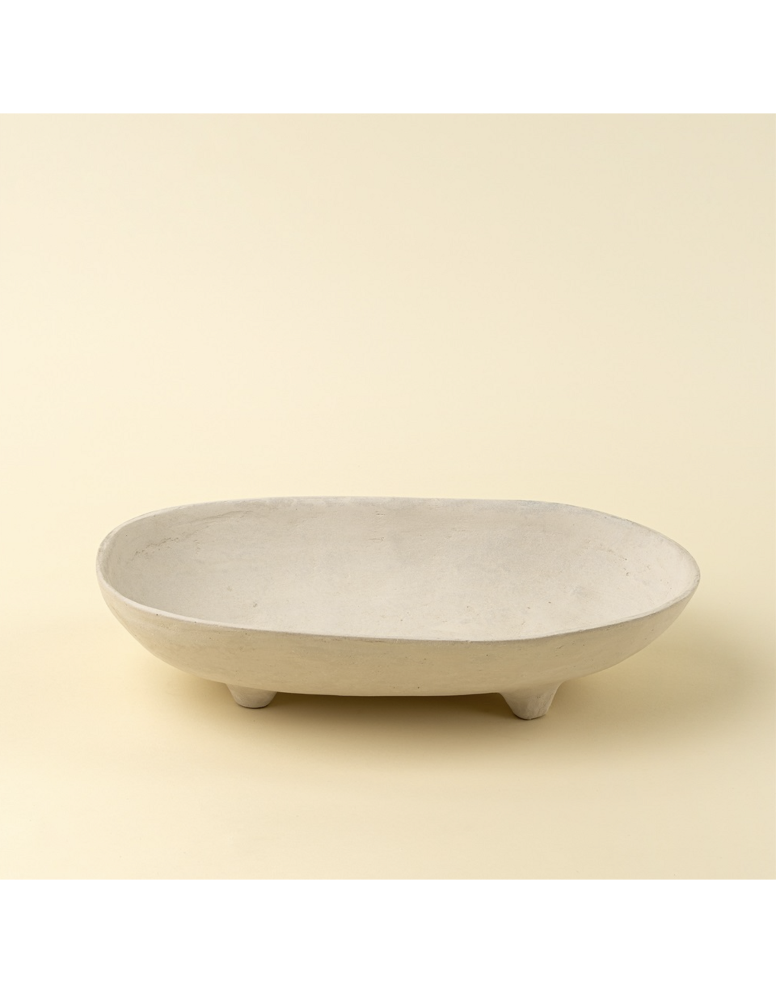 Pedestal Paper Mache Tray S