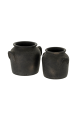 Milos Burnt Terracotta Urn S
