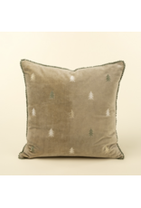 20x20 Velvet Trees Pillow