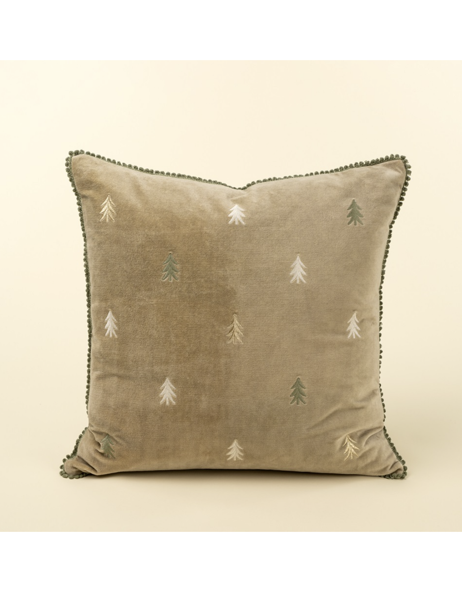 20x20 Velvet Trees Pillow