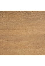 Tarro 84" Rectangular Light Brown Wood w/ Geometrical Base Dining Table