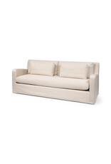 Denly Slipcover Sofa 92.5", Beige