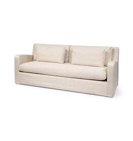 Denly Slipcover Sofa 92.5", Beige