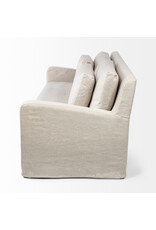 Denly Slipcover Sofa 92.5", Beige