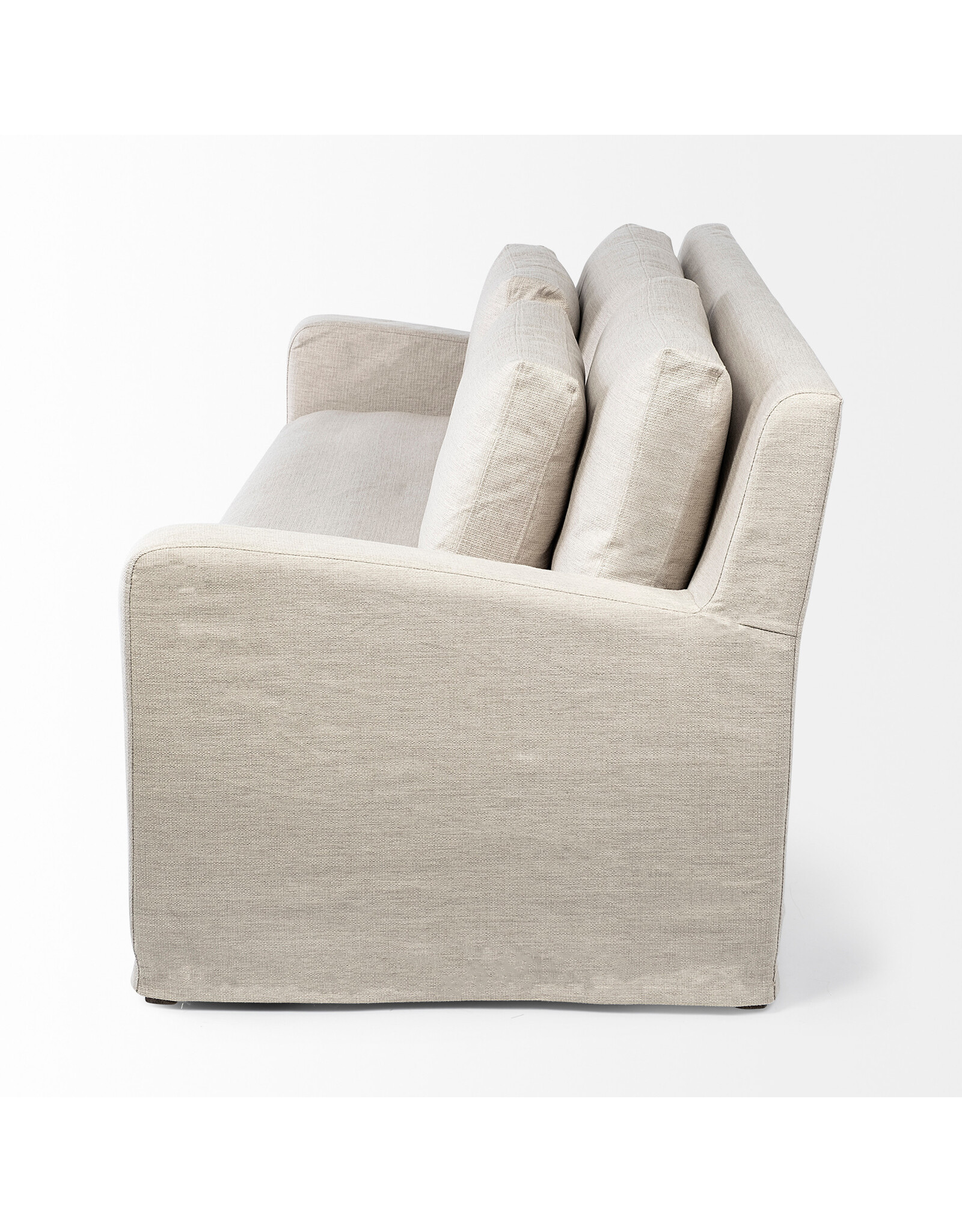 Denly Slipcover Sofa 92.5", Beige