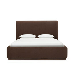 Filly Queen Bed - Velvet Coffee