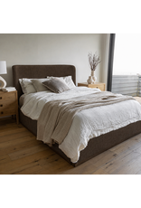 Filly Queen Bed - Velvet Coffee