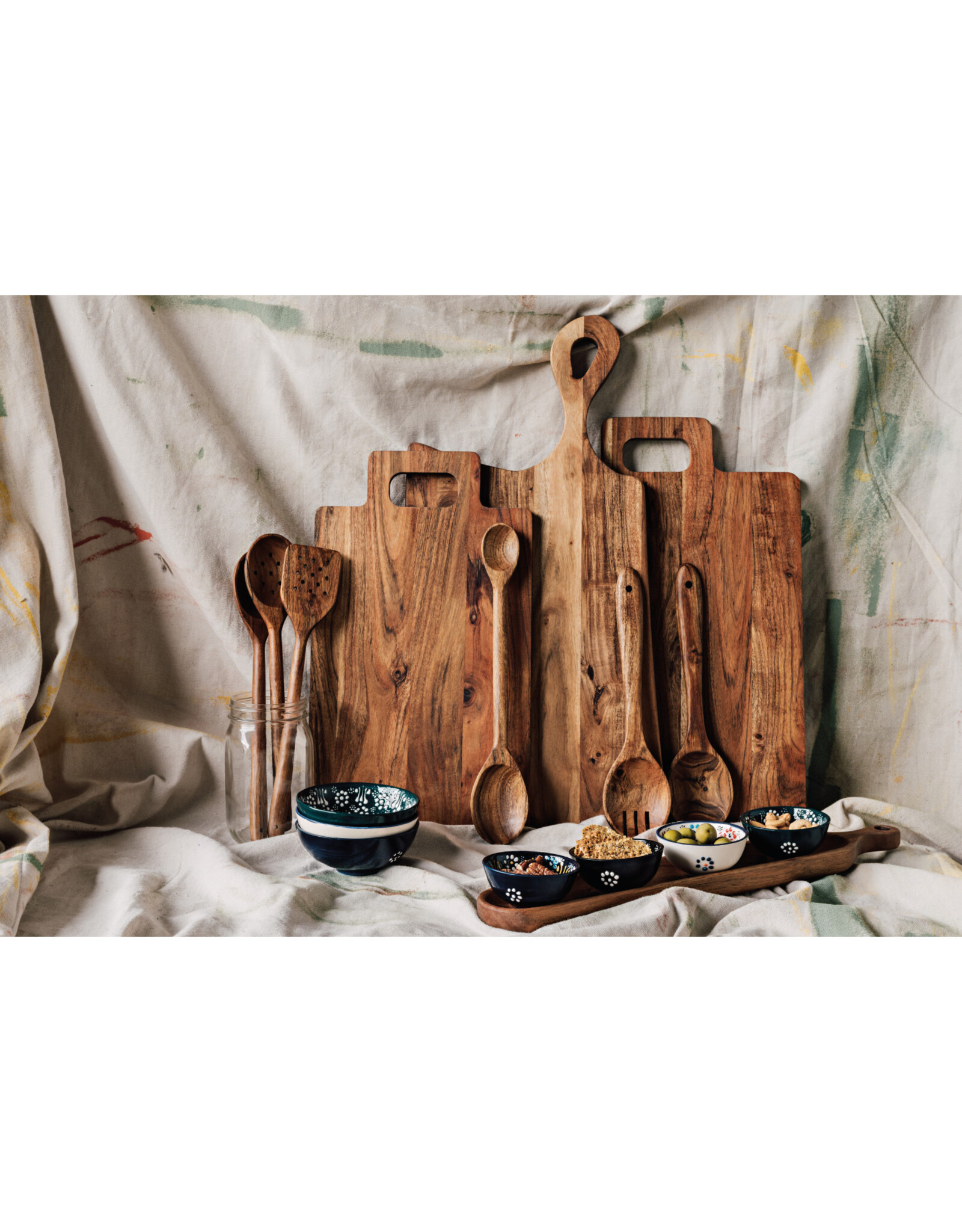 Acacia Wood Cracker Tray