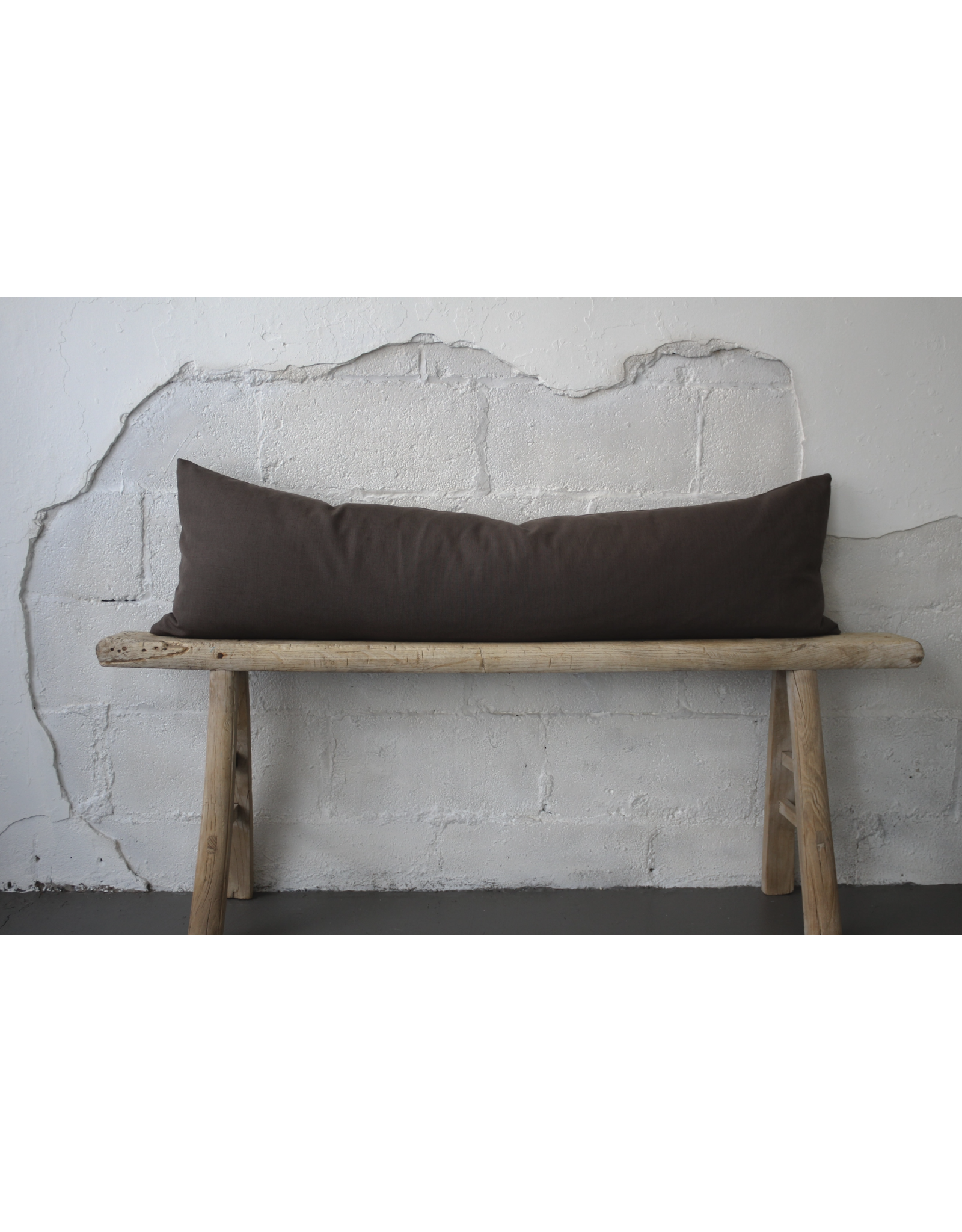 The Nellie Pillow, Coffee 14x48