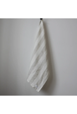 The Sawyer Tea Towel, Thick Beige Stripe