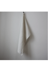 The Sawyer Tea Towel, Beige Pinstripe