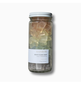 Rainbow Beach Glass Soap