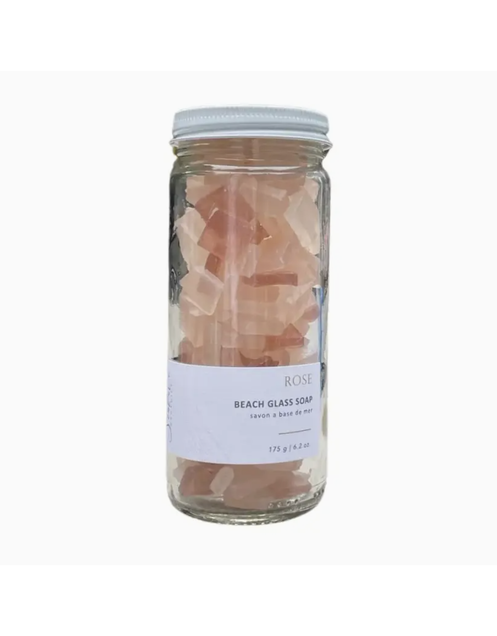 Rose Beach Glass Soap