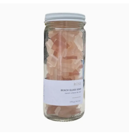 Rose Beach Glass Soap