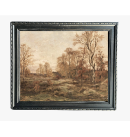 Fall Landscape | French Country Black Framed Art 8x10
