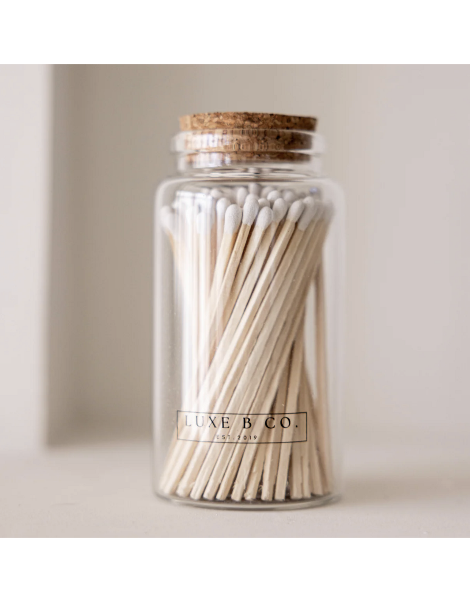 Glass Match Bottle