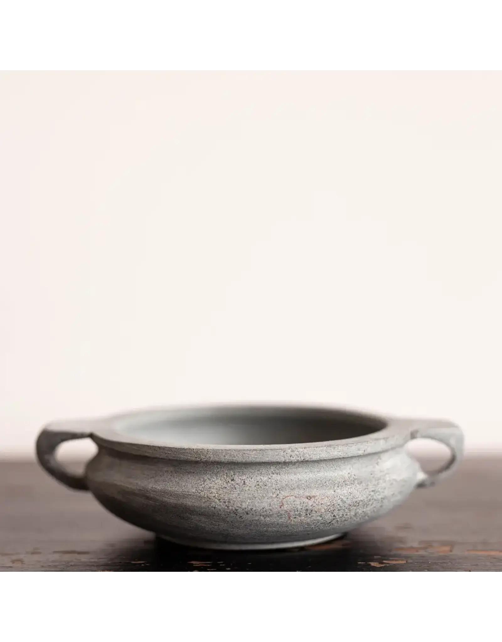 Soapstone Bowl Gray Blue Slate Stone