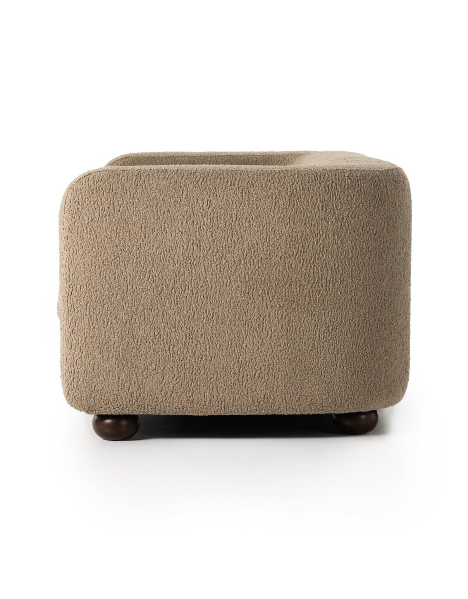 Gidget Sofa, Sheepskin Camel 84"