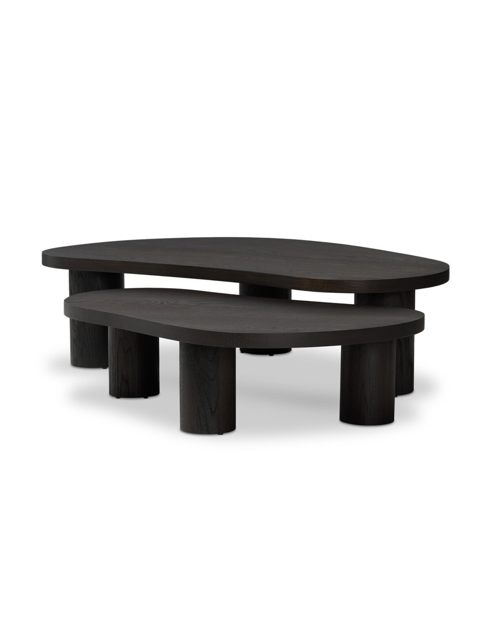 Joji Nesting Coffee Tables Aged Black
