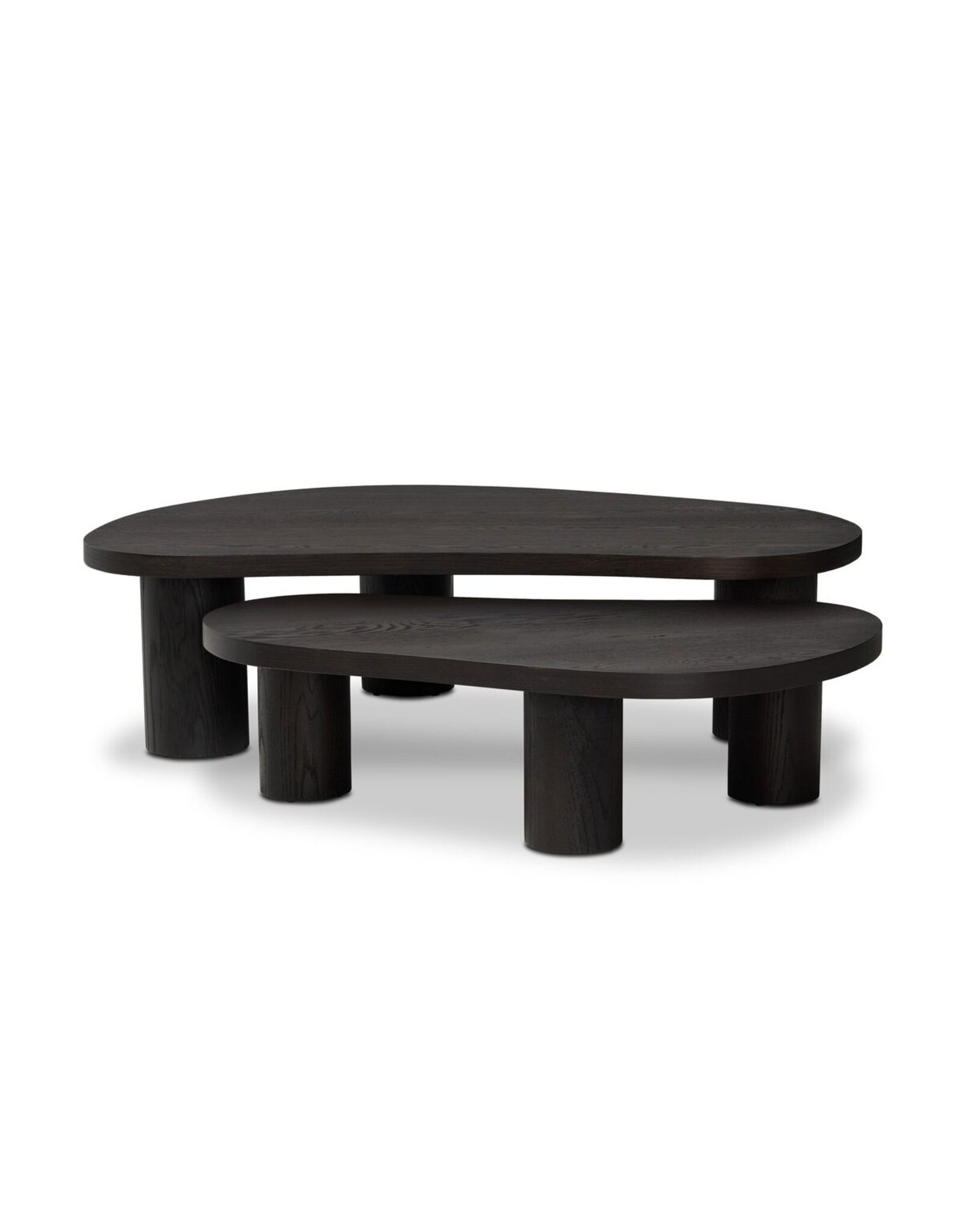 Joji Nesting Coffee Tables Aged Black
