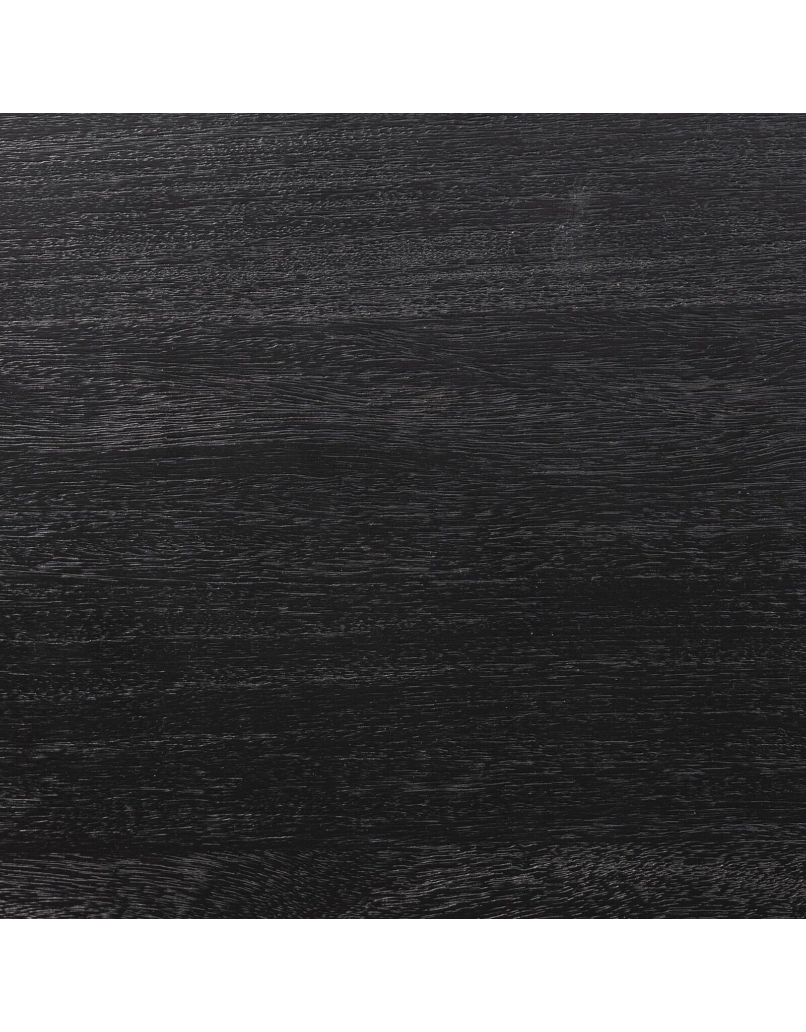 Sullivan Small Nightstand, Black Acacia Veneer
