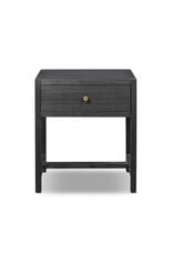 Sullivan Small Nightstand, Black Acacia Veneer