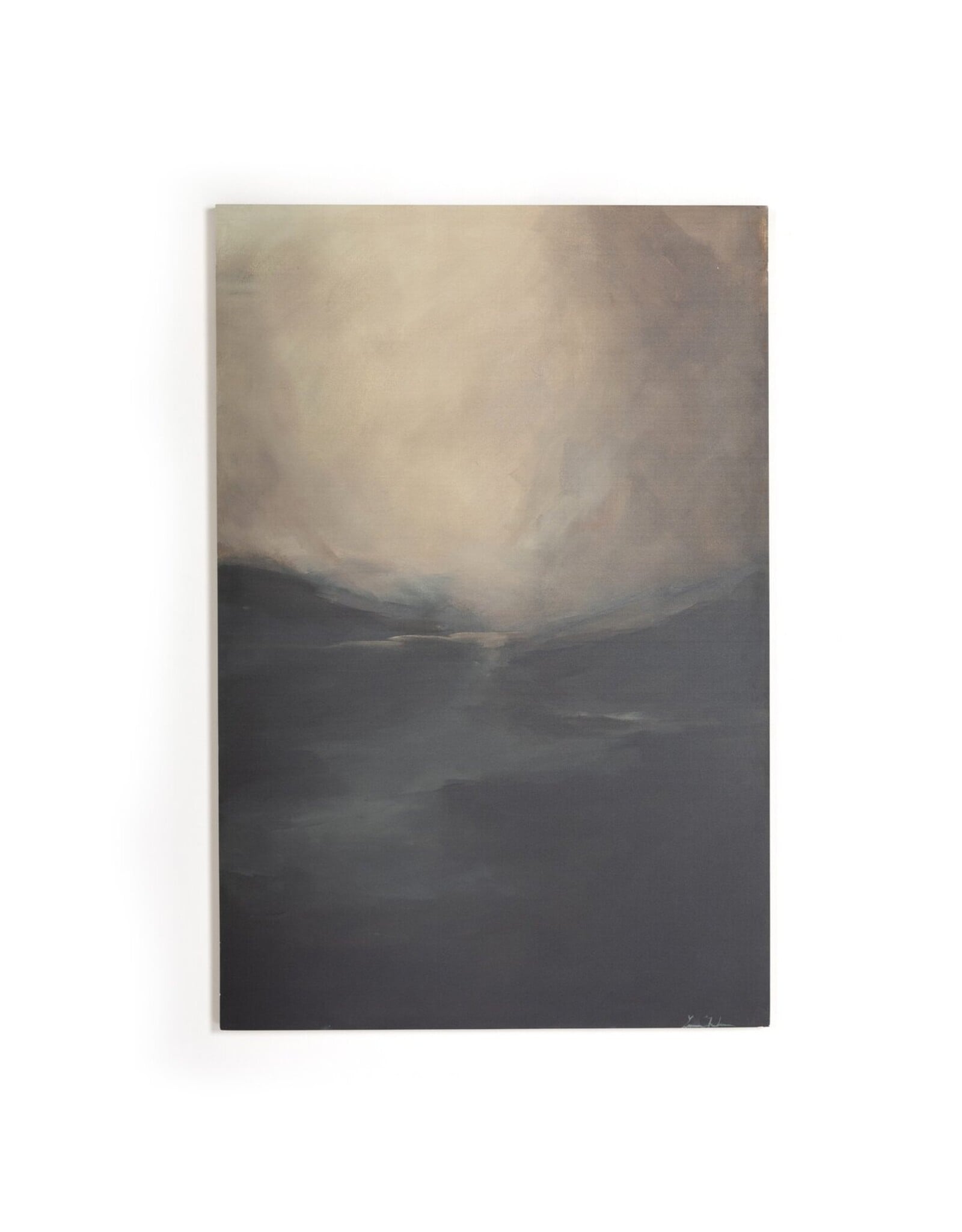 Fog I,  Vertical Grain White Oak Art