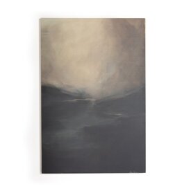 Fog I,  Vertical Grain White Oak Art