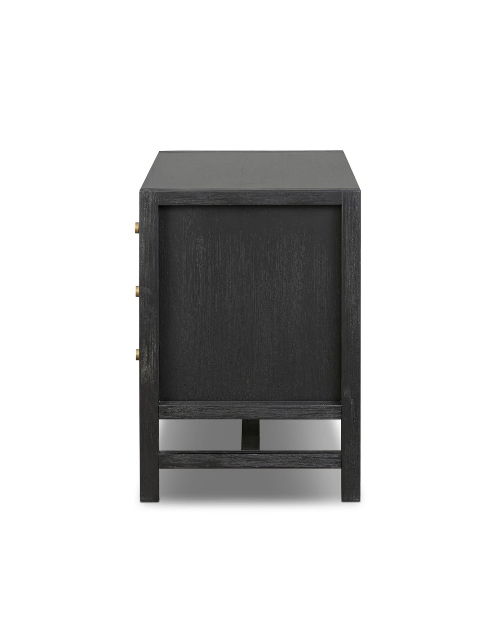 Sullivan Large Nightstand,  Black Acacia Veneer