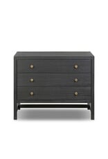 Sullivan Large Nightstand,  Black Acacia Veneer