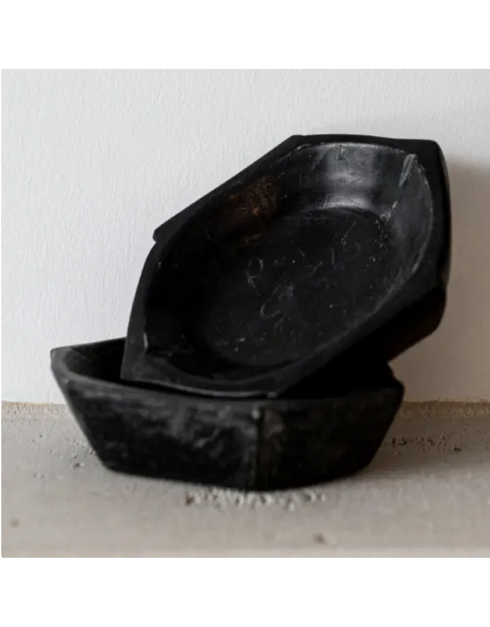 Vintage Marble Black Bowl