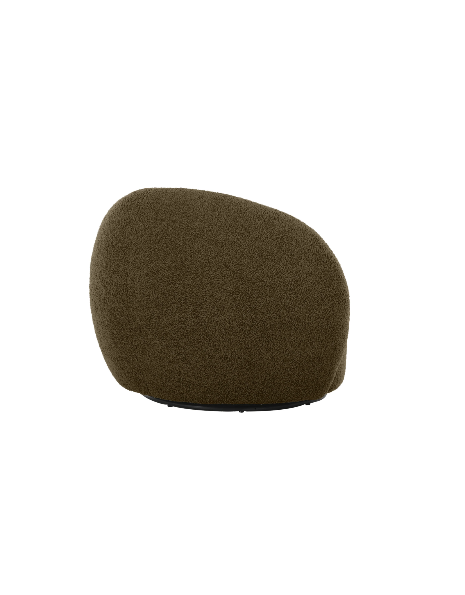 Dune Swivel Lounge Chair, Teddy Army