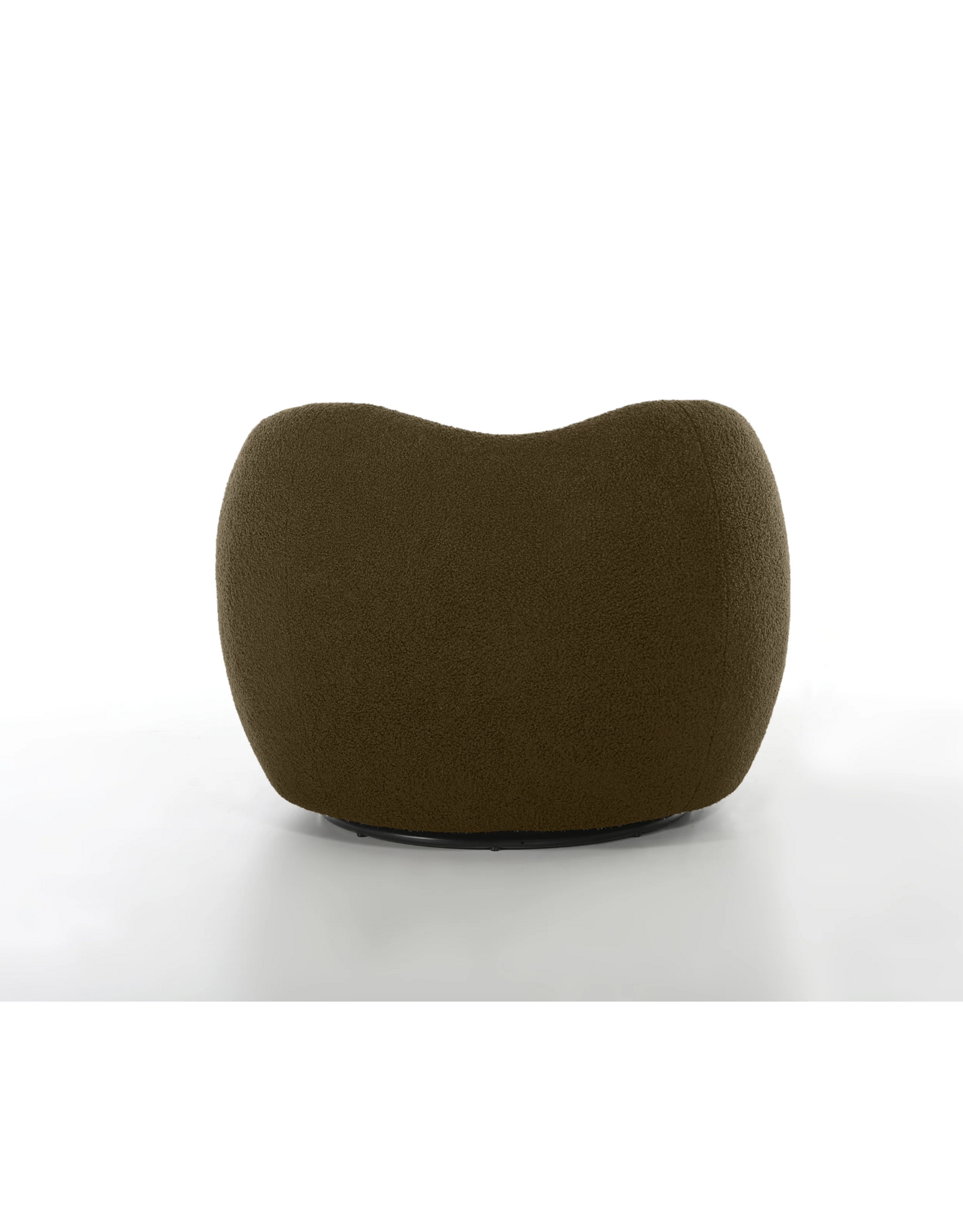 Dune Swivel Lounge Chair, Teddy Army