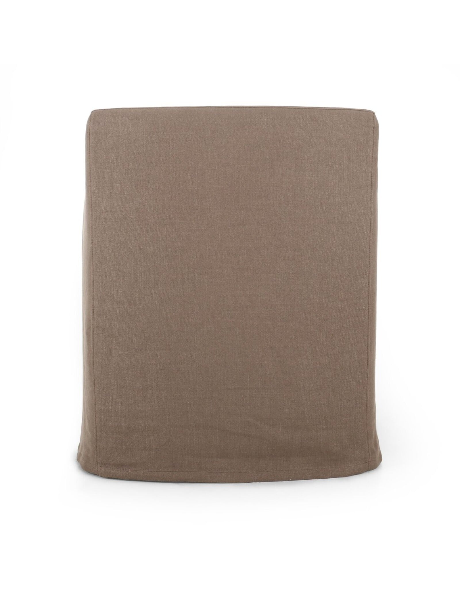 Westcott Slipcover Dining Chair, Brussels Mushroom