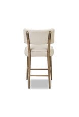 Orville Stool, Cambric Ivory