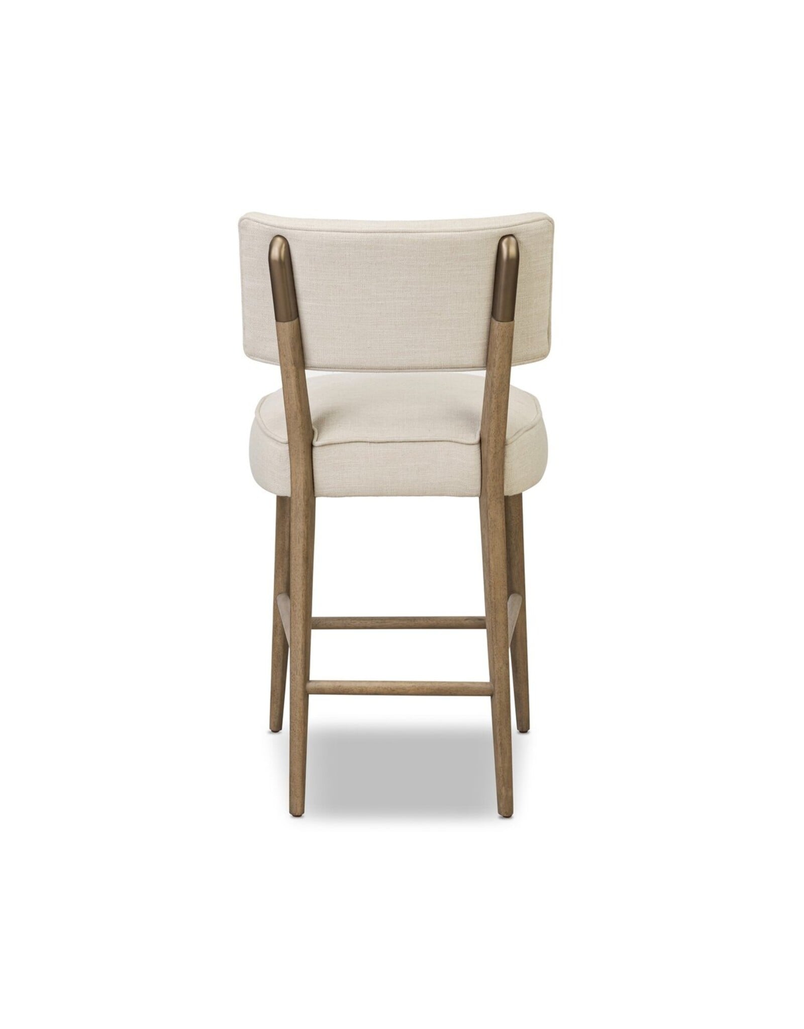 Orville Stool, Cambric Ivory