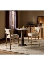 Orville Stool, Cambric Ivory